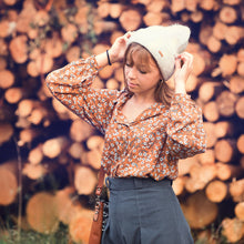 Load image into Gallery viewer, Camomile Cashew Brown Viscose Rayon