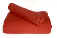 Load image into Gallery viewer, Organic Red Solid Jersey Knit