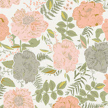 Load image into Gallery viewer, Foraged Garland Peony in Jersey Knit