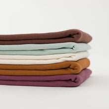 Load image into Gallery viewer, Ether Blue Ribbed Knit See You at Six