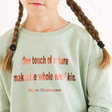 Load image into Gallery viewer, Gray Aqua French Terry