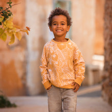 Load image into Gallery viewer, Foliage Song Amber Yellow French Terry See You at Six