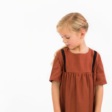 Load image into Gallery viewer, Chutney Brown Linen Viscose Blend See You at Six