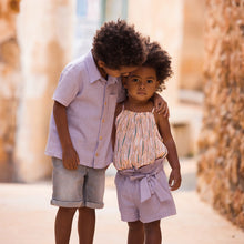 Load image into Gallery viewer, Orchid Lily Linen Viscose Blend See You at Six