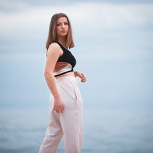 Load image into Gallery viewer, Primrose Pink French Terry Fabric by See You At Six, Oeko Tex Class 1 Certified