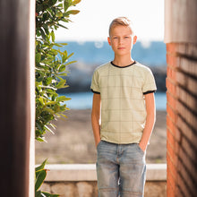 Load image into Gallery viewer, Thin Grid French Terry Fabric by See You At Six, Oeko Tex Class 1 Certified