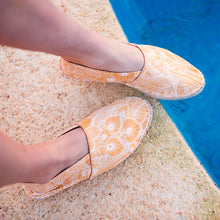 Load image into Gallery viewer, Foliage Song Amber Yellow Cotton Canvas Gabardine Twill See You at Six