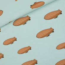 Load image into Gallery viewer, Zeppelins French Terry Fabric by See You At Six, Oeko-Tex 100 Class 1 Certified