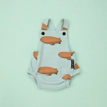 Load image into Gallery viewer, Zeppelins French Terry Fabric by See You At Six, Oeko-Tex 100 Class 1 Certified