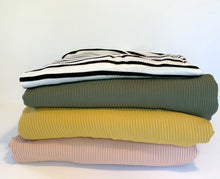 Load image into Gallery viewer, Pink Ribbed Knit Fabric