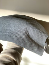 Load image into Gallery viewer, Organic Deep Navy Waffle Knit